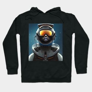 Cat Space Pilot Hoodie